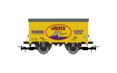 Electrotren HE6092 - H0 - Gedeckte Güterwagen Conservas Ortiz, R.N., Ep. III
